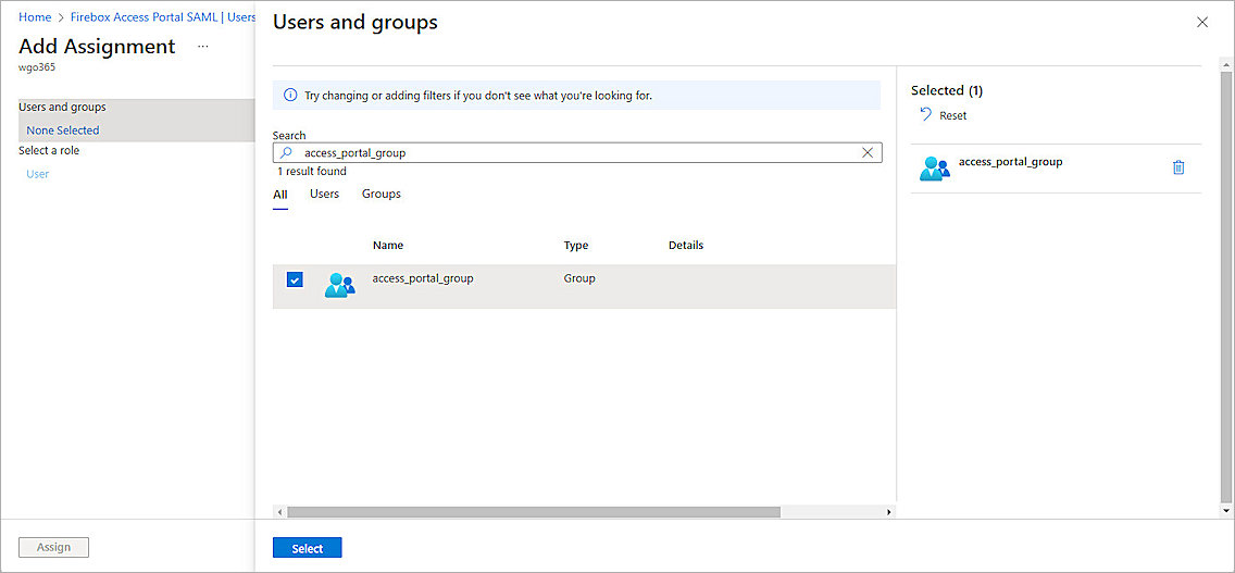 Screenshot of Entra ID, Azure SAML app setup 2